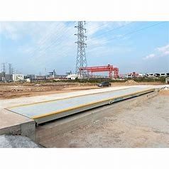 4.5M Prefabricated Anti Oxidation Lorry Weighbridge eletrônico