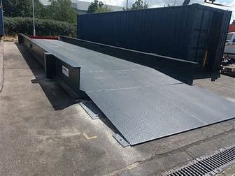 Lorry Weighbridge eletrônico resistente modular galvanizado