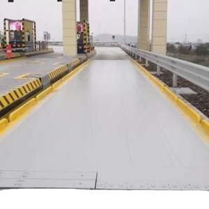 Ponte de pesagem para veículos com célula de carga de alta precisão