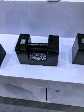 Peso de ferro fundido cinza de 20 kg (tipo M1/M2) para ensaios de estabilidade de guindastes e verificação da segurança dos elevadores