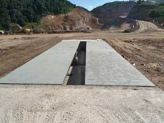 O caminhão de mineração escala a báscula, tipo de 10 toneladas báscula de Pitless da escala de peso