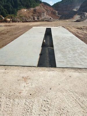 O caminhão de mineração escala a báscula, tipo de 10 toneladas báscula de Pitless da escala de peso