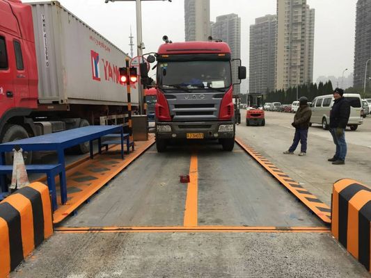 Veículo da báscula 3*18M da escala do caminhão do concreto reforçado que pesa sistemas