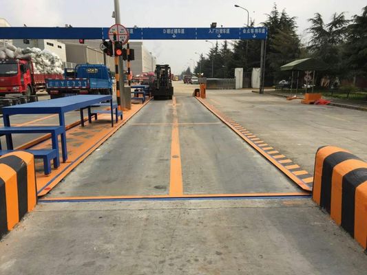 Veículo da báscula 3*18M da escala do caminhão do concreto reforçado que pesa sistemas