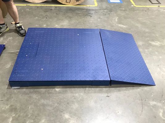 Escalas de plataforma largas industriais eletrônicas das escalas de peso do assoalho para o armazém