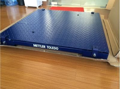 Medidor de aço inoxidável da escala 500Kg 1000Kg 1.2x1.2 do assoalho do perfil baixo de Metter Toledo