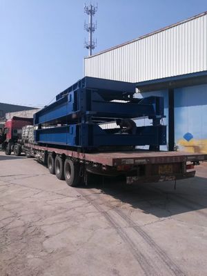 Sistema transportável 150T da escala do veículo da báscula portátil móvel do caminhão