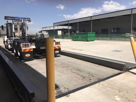 Escalas automotivos da báscula composta da estrada concreta do metal 3x14m 3x16m