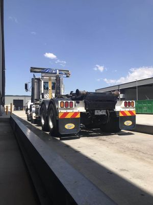 Escalas automotivos da báscula composta da estrada concreta do metal 3x14m 3x16m