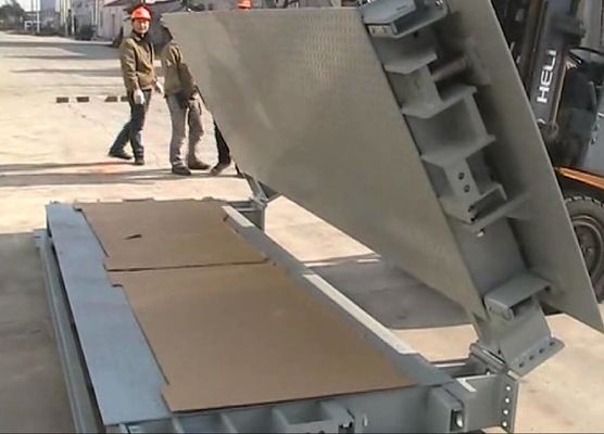 Da báscula do anúncio publicitário escalas portáteis dobráveis do caminhão semi para plantas da grão