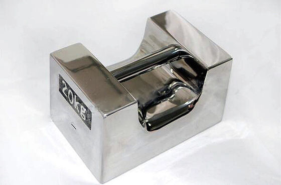 Peso de ensaio e peso de calibração fabricados em aço inoxidável