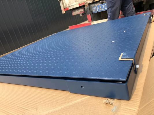 Balanças industriais pesadas para uso em pisos para manuseio eficiente de materiais