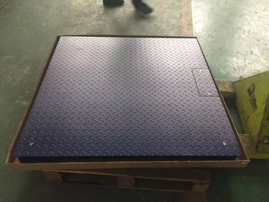 Escala de plataforma industrial de alta precisão de carga pesada de baixo perfil 5000kg / 8000kg