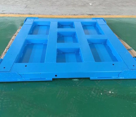 Balanças industriais pesadas para uso em pisos para manuseio eficiente de materiais