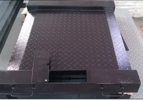Balanças industriais pesadas para uso em pisos para manuseio eficiente de materiais
