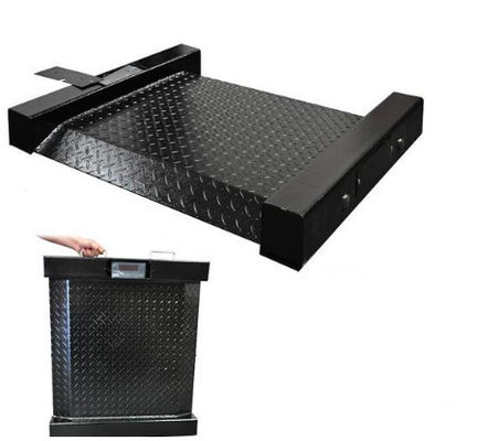 Escala de piso digital de perfil ultra baixo para pesos industriais pesados de 5000Kg / 8000Kg