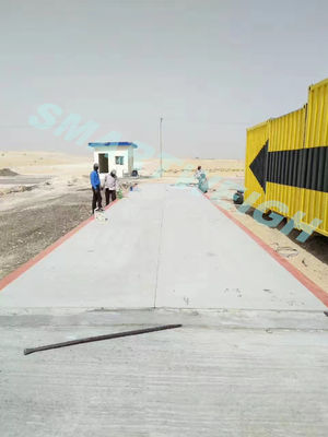 Escala de caminhão digital industrial de 10 a 80 toneladas ponte de pesagem para o comércio logístico