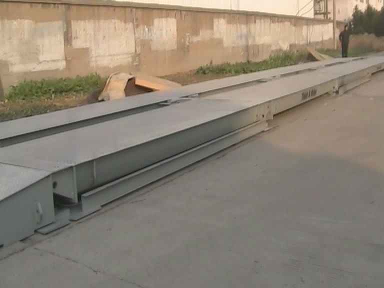 Escala resistente de 10 Ton Digital Portable Weighbridge Truck com a impressora da pilha de carga
