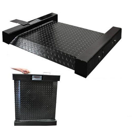 Escala de piso digital de perfil ultra baixo para pesos industriais pesados de 5000Kg / 8000Kg