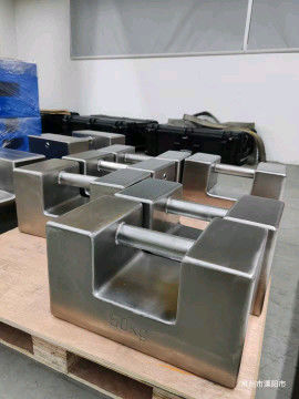 Peso de calibração de laboratório de aço inoxidável para balanças de banco de plataforma