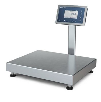 METTLER TOLEDO BBA436-400A12 Balança de banco de aço inoxidável confiável e compacta para pesagem consistente