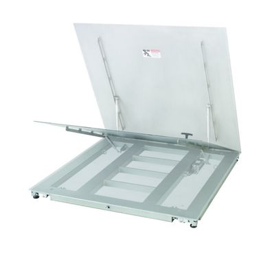 Balança de piso industrial com elevação PFA779lift-DS300A - Plataforma durável com acesso fácil para manutenção