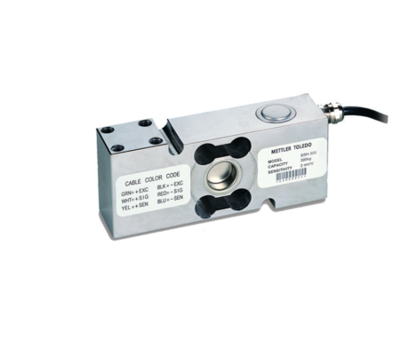 Célula de carga industrial SSH-50kg com cabo de 2,5 m ¢ Sensor durável para medição de carga pequena a média